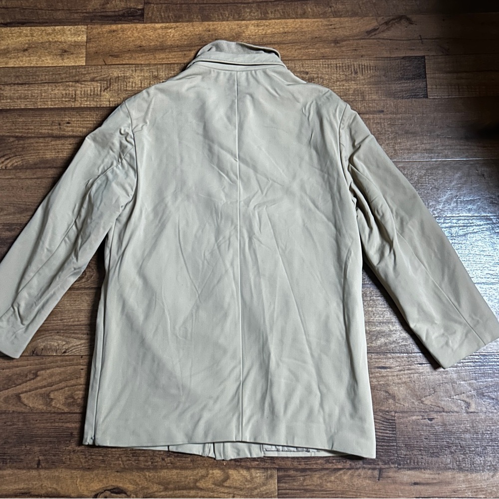Dimensione ~ Vintage ~ Men’s X-Large ~ Beige ~ Made in Italy ~ Trench Coat - Picture 13 of 16